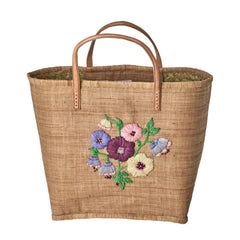 rice-dk-raffia-bag-with-heavy-flower-embr-in-tea-leather-handles-large-rice-bglea-floteal