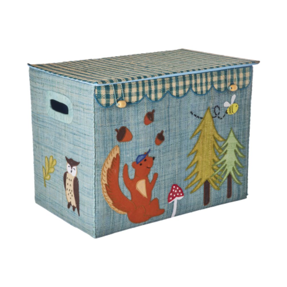 rice-dk-raffia-storage-box-with-happy-forest-theme-foldable-rice-bsbox-lhafo