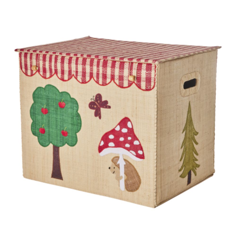 rice-dk-raffia-storage-box-with-happy-forest-theme-foldable-rice-bsbox-lhafo