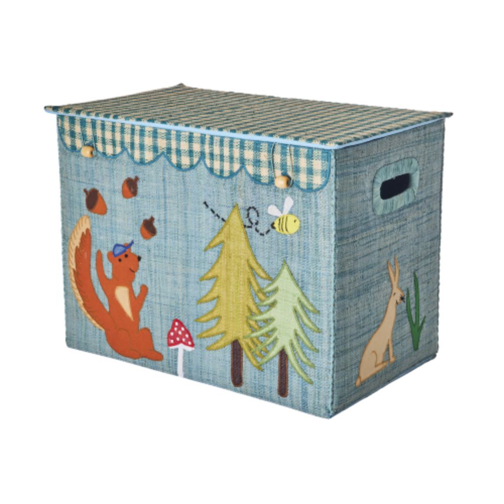 rice-dk-raffia-storage-box-with-happy-forest-theme-foldable-rice-bsbox-lhafo