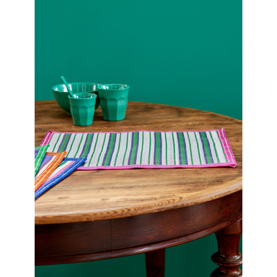 rice-dk-recycled-placemat-with-green-and-purple-stripes-rice-plmat-edgei