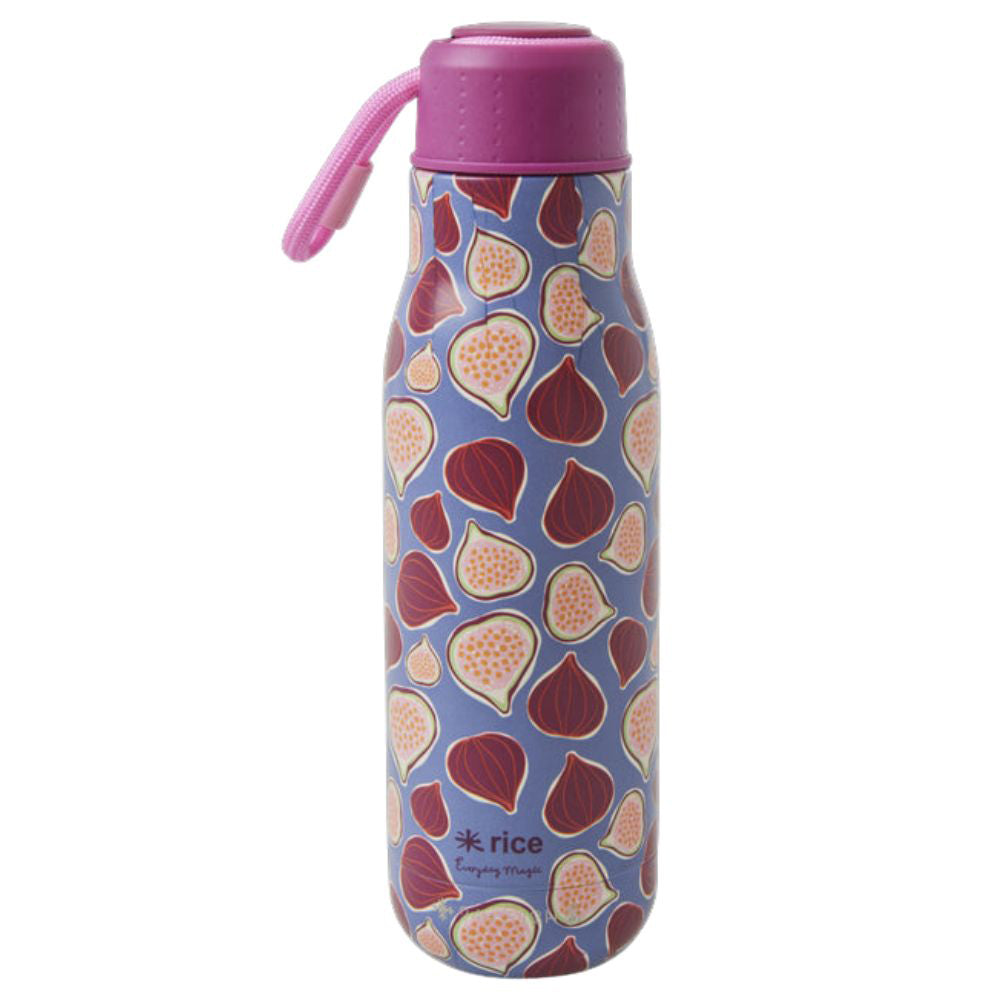 rice-dk-stainless-steel-drinking-bottle-with-figs-in-love-print-12h-hot-24h-cold-500-ml-rice-stbot-figs
