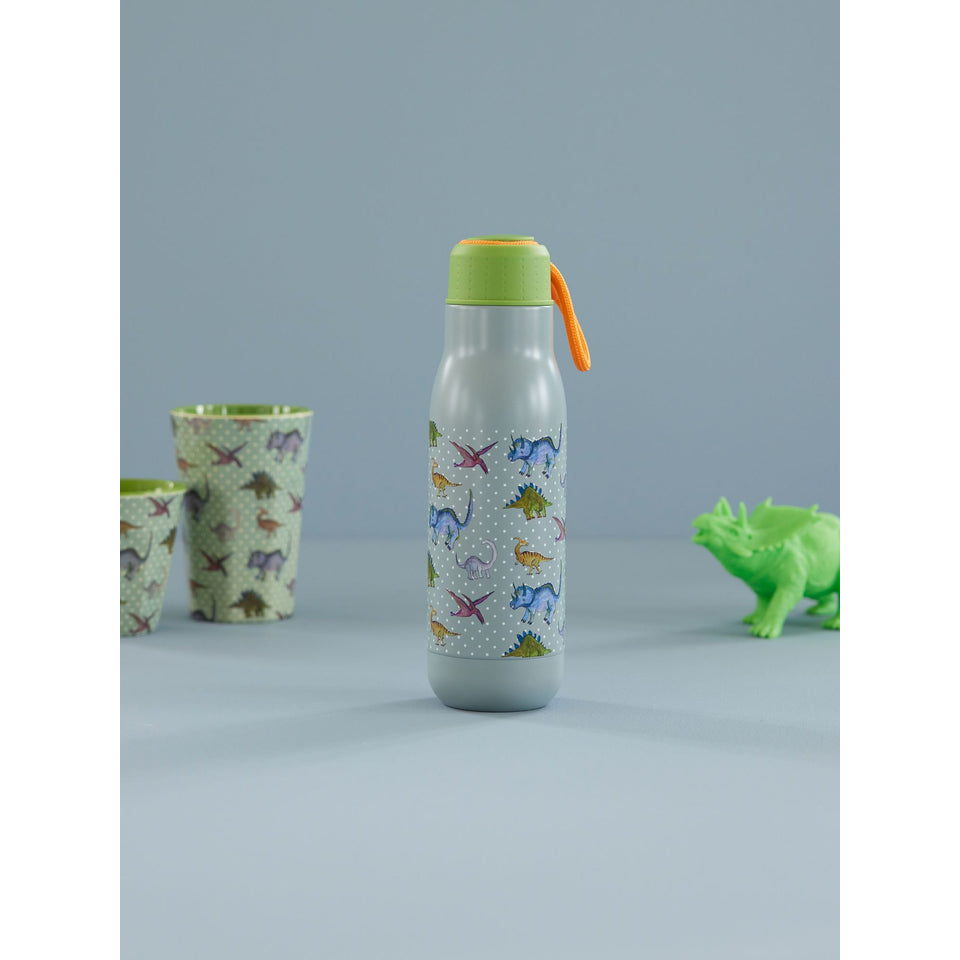 rice-dk-stainless-steel-drinking-bottle-with-new-dino-print-12h-hot-24h-cold-500ml-rice-stbot-ndino