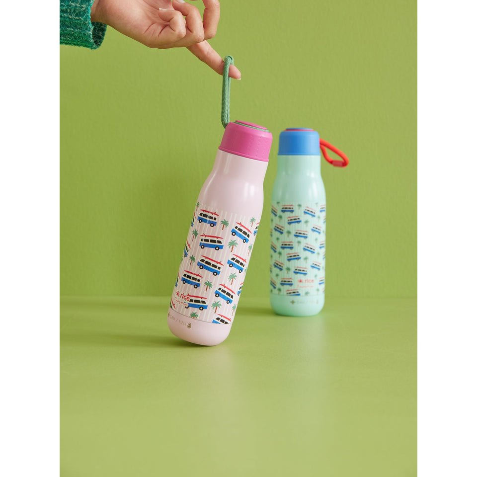 rice-dk-stainless-steel-drinking-bottle-with-pink-cars-print-12h-hot-24h-cold-500-ml-rice-stbot-cari