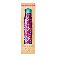 rice-dk-stainless-steel-drinking-bottle-with-poppy-print-12h-hot-24h cold-500-ml-rice-stbot-popp