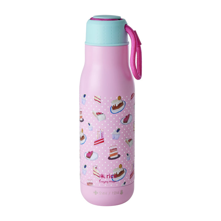 rice-dk-stainless-steel-drinking-bottle-with-sweet-cake-print-12h-hot-24h-cold-500ml-rice-stbot-swca