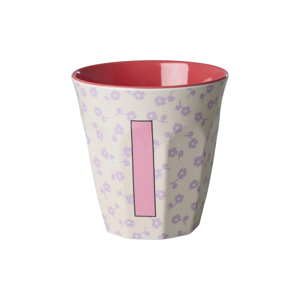rice-melamine-cup-with-the-letter-i-flowers-medium-250ml-rice-melcu-alpfloi