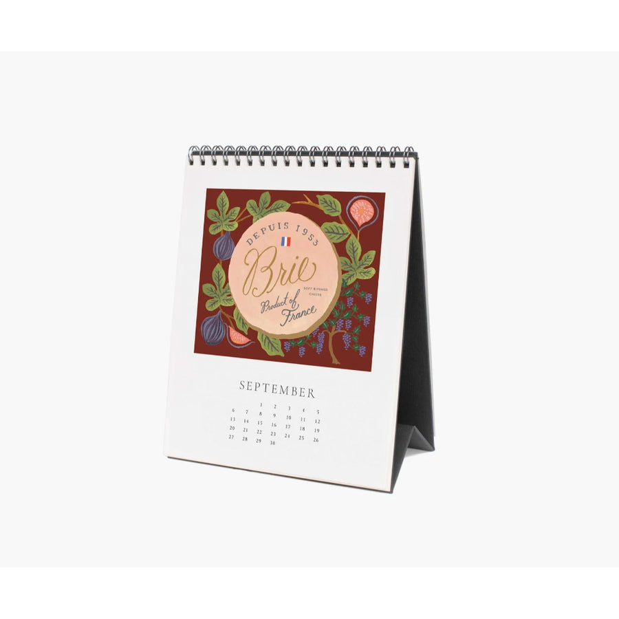 rifle-paper-co-2026-cheese-desk-calendar-rifl-cal100