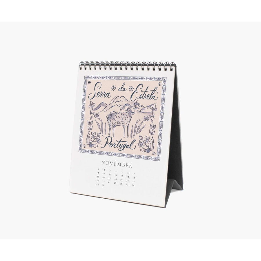 rifle-paper-co-2026-cheese-desk-calendar-rifl-cal100