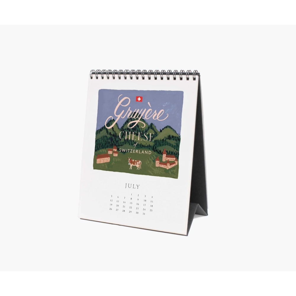 rifle-paper-co-2026-cheese-desk-calendar-rifl-cal100
