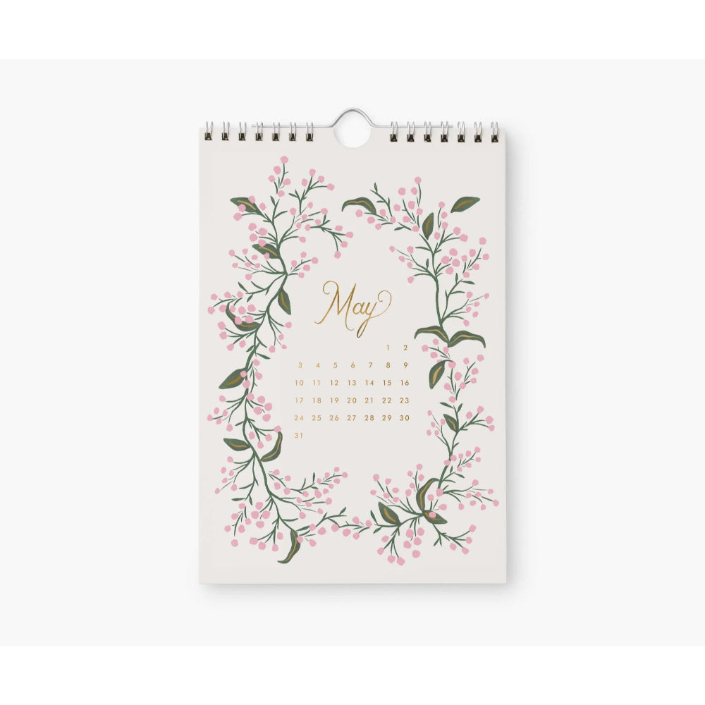rifle-paper-co-2026-strawberry-fields-kitchen-calendar-6x9-rifl-cal098