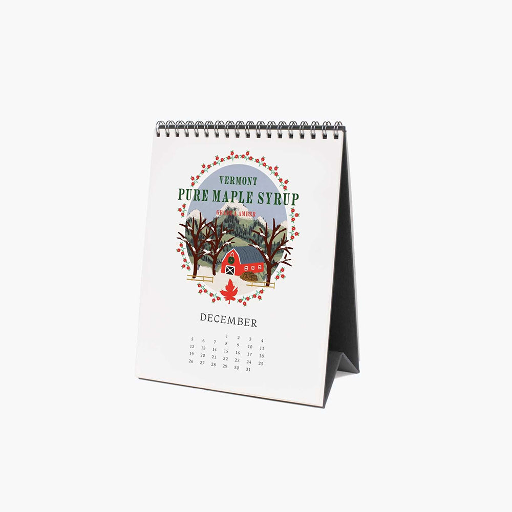 rifle-paper-co-2027-country-farm-desk-calendar-stationery-home-decor-rifl-cal109