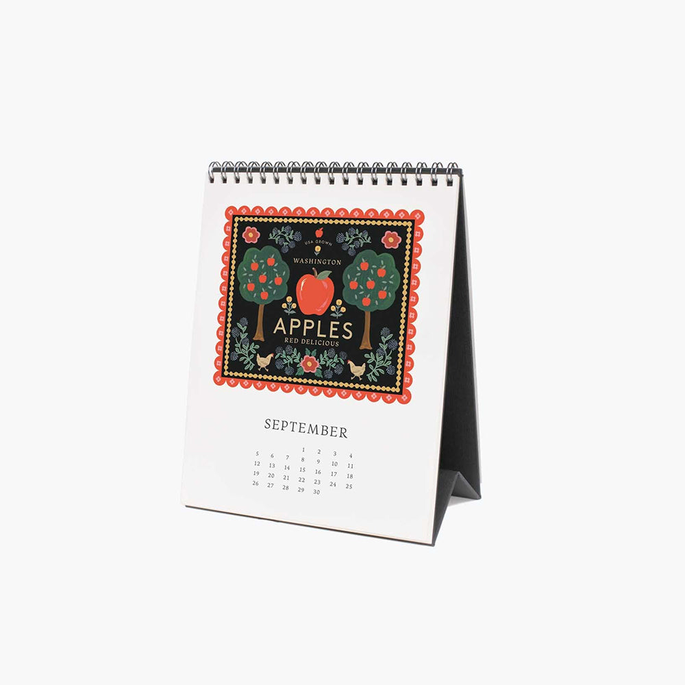rifle-paper-co-2027-country-farm-desk-calendar-stationery-home-decor-rifl-cal109