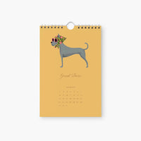 rifle-paper-co-2027-dog-of-the-month-kitchen-calendar-6x9-stationery-home-decor-rifl-cal108