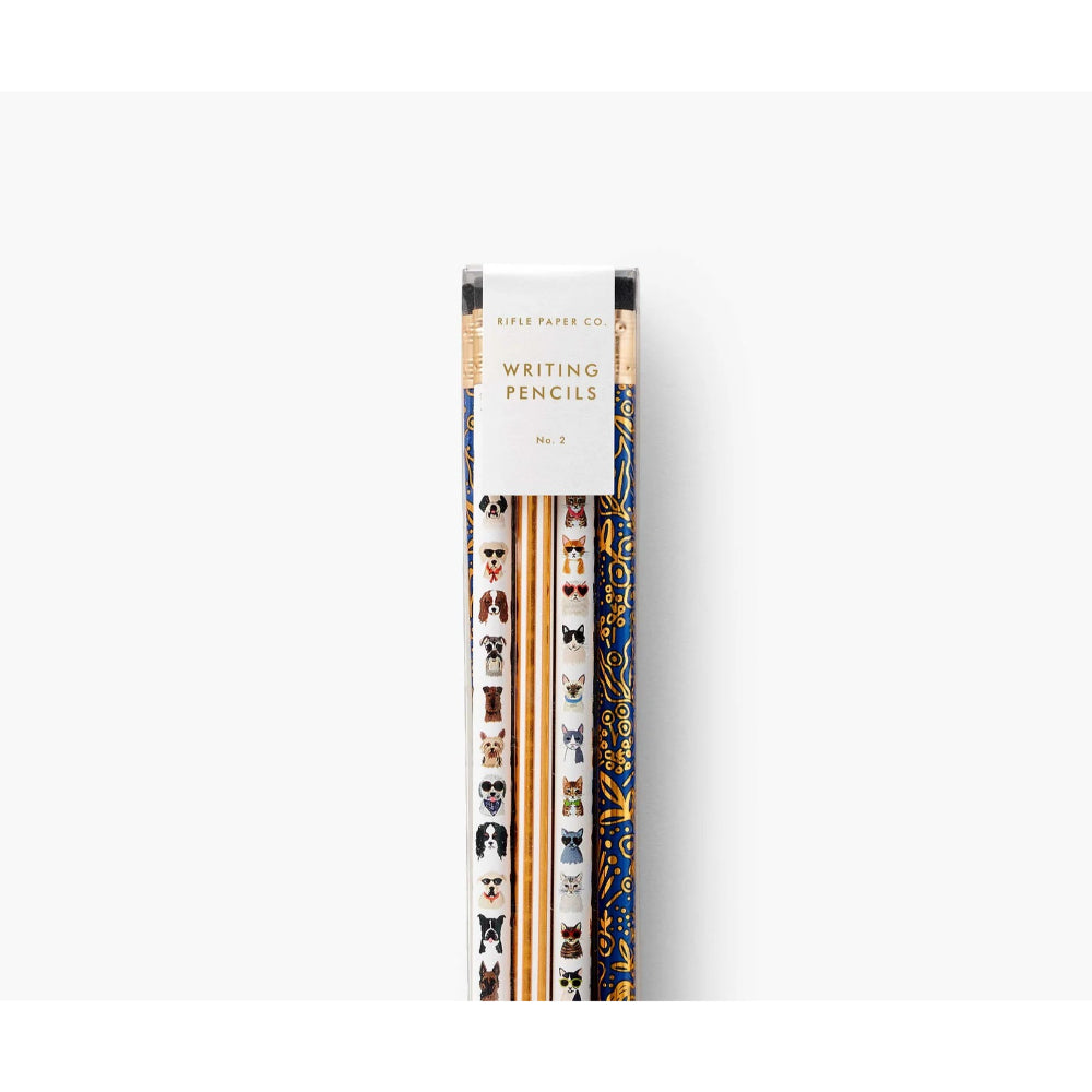 rifle-paper-co-cats-&-dogs-pencil-set-rifl-bpa006