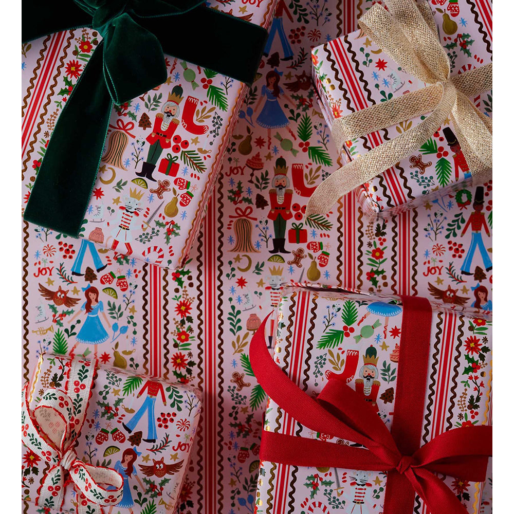 rifle-paper-co-holly-jolly-nutcracker-continuous-wrapping-roll