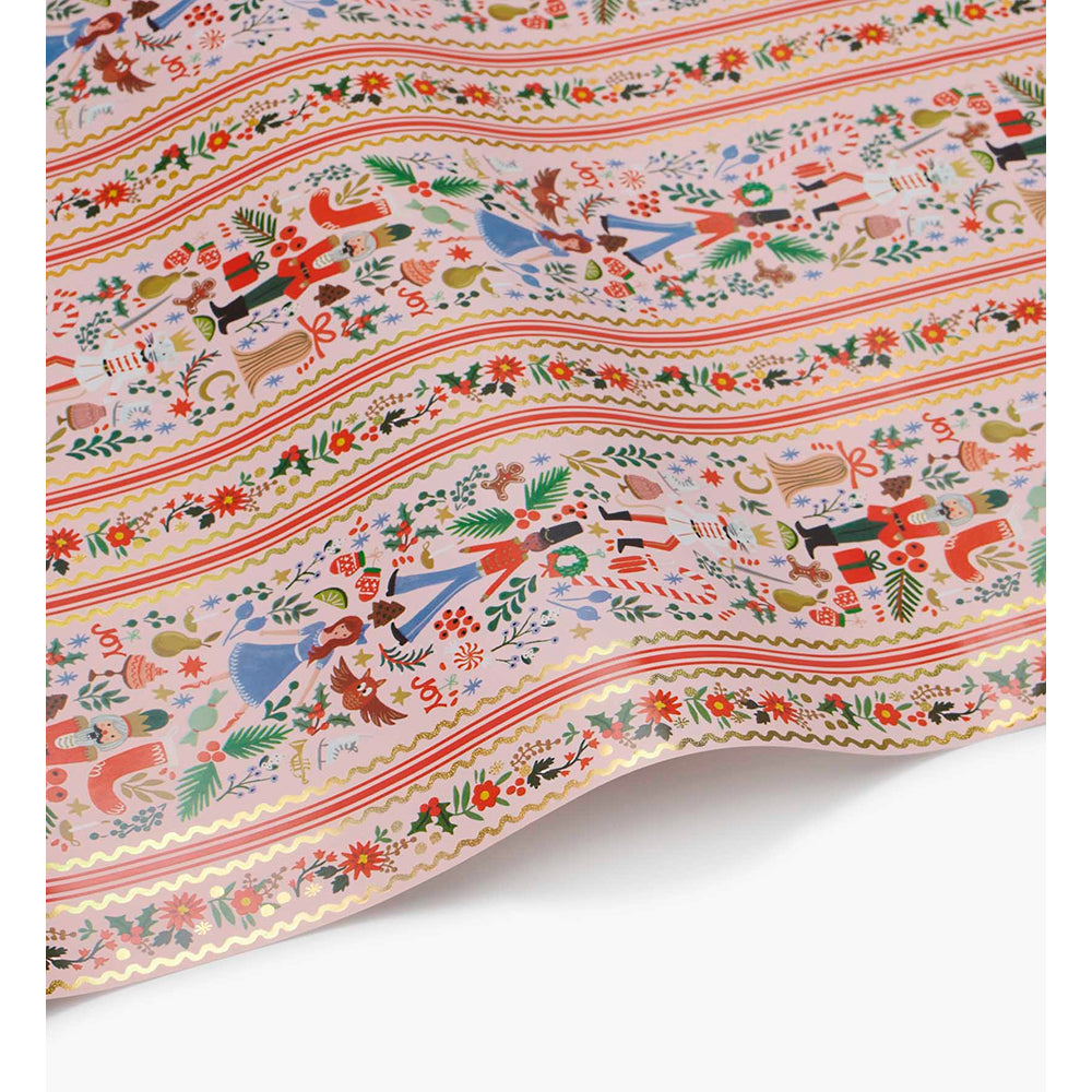 rifle-paper-co-holly-jolly-nutcracker-continuous-wrapping-roll