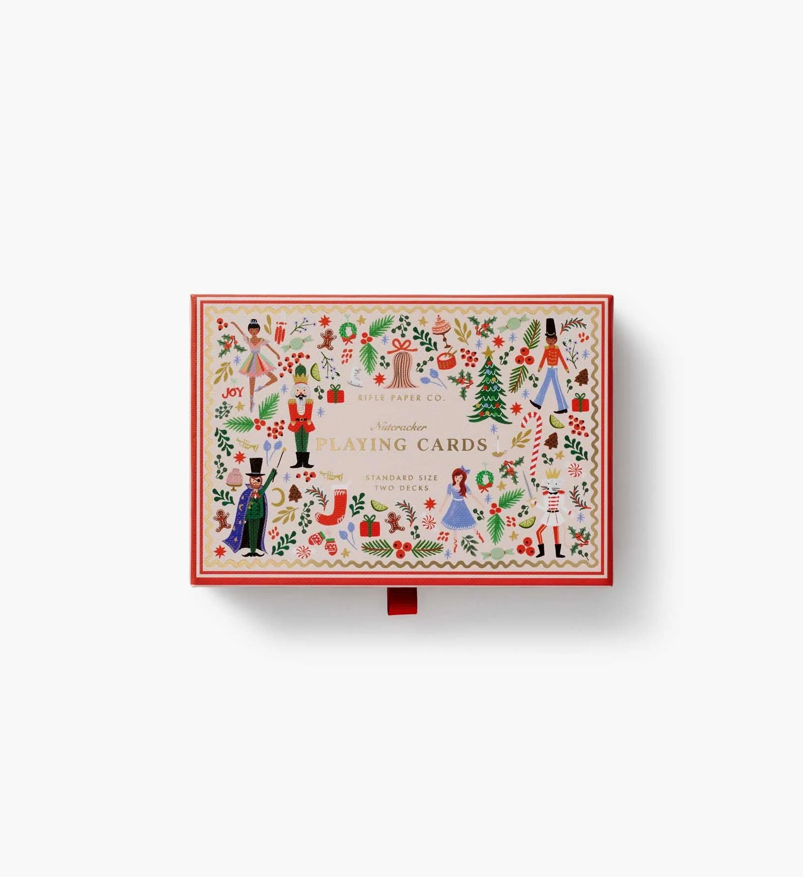 rifle-paper-co-holly-jolly-nutcracker-playing-card-set