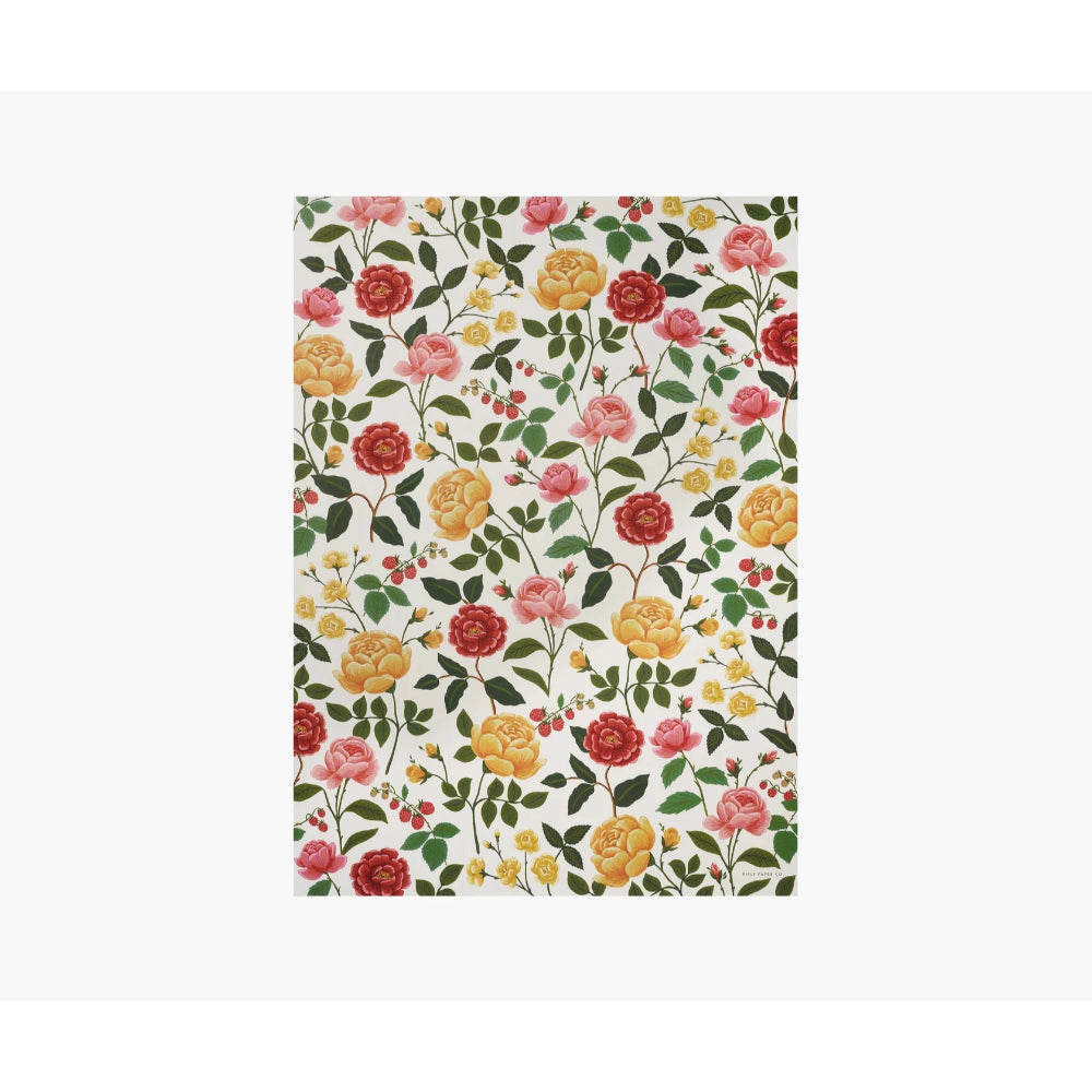 rifle-paper-co-roses-wrapping-sheet-roll-of-3-rifl-wpm053-r