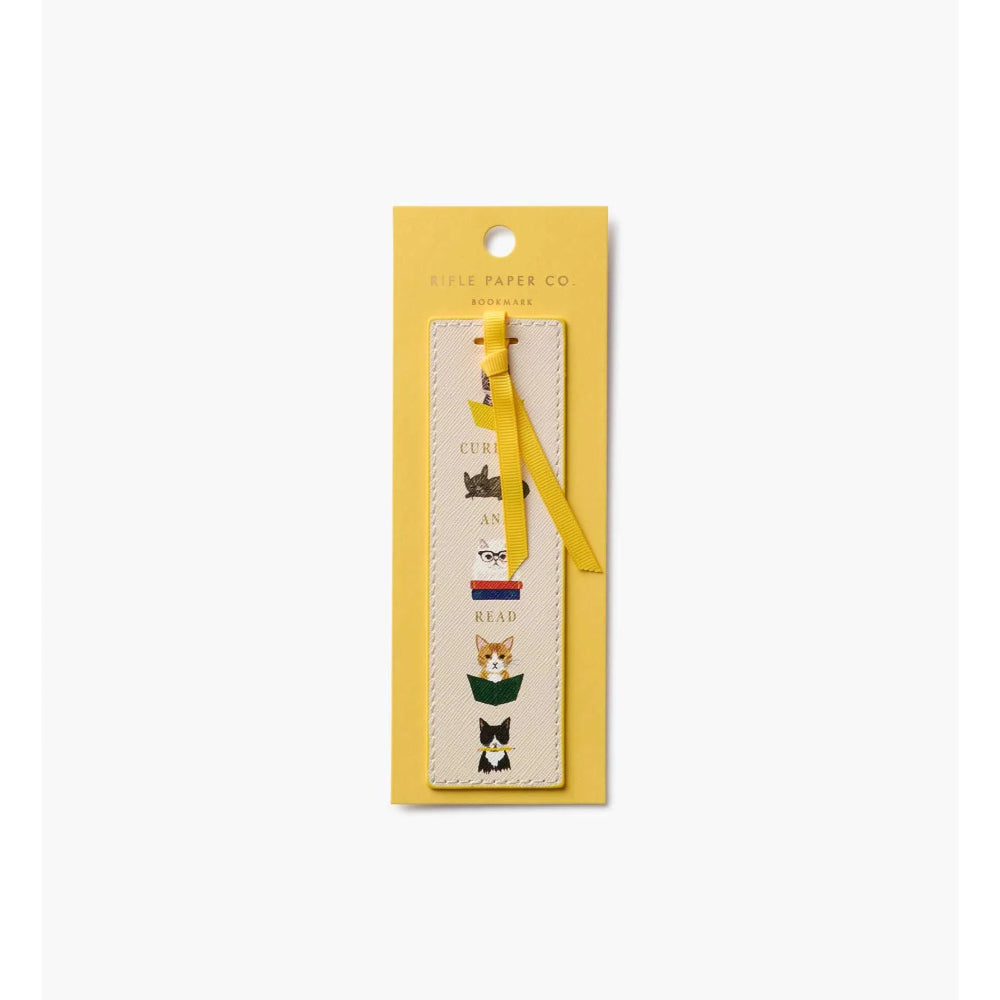 rifle-paper-co-studious-cats-bookmark-rifl-bsm009