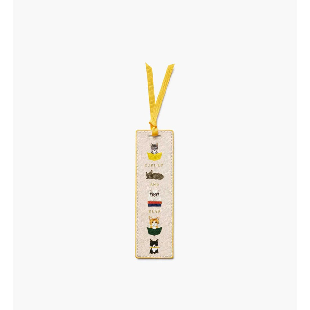 rifle-paper-co-studious-cats-bookmark-rifl-bsm009