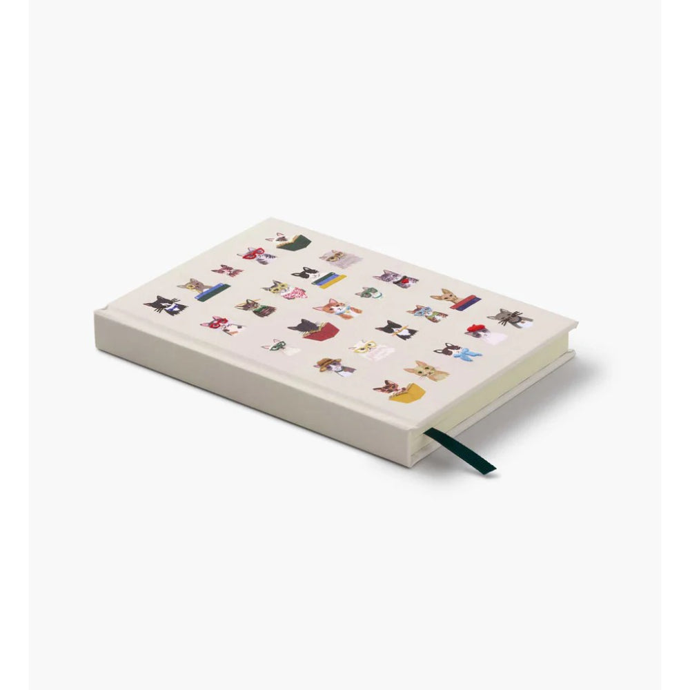 rifle-paper-co-studious-cats-embroidered-journal-rifl-jne007