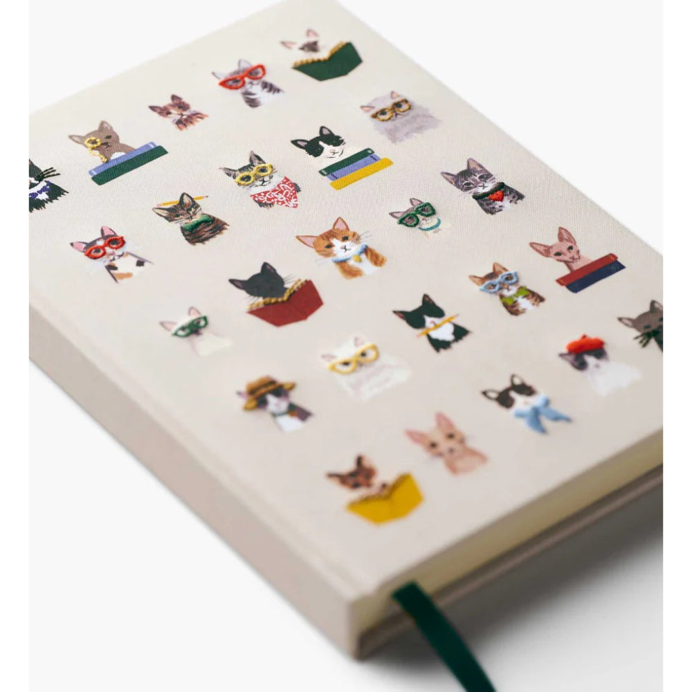 rifle-paper-co-studious-cats-embroidered-journal-rifl-jne007