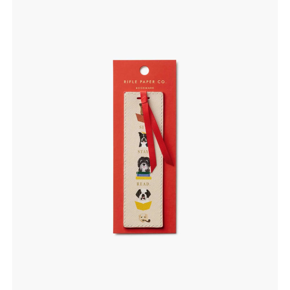 rifle-paper-co-studious-dogs-bookmark-rifl-bsm007
