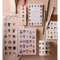 rifle-paper-co-studious-dogs-bookmark-rifl-bsm007