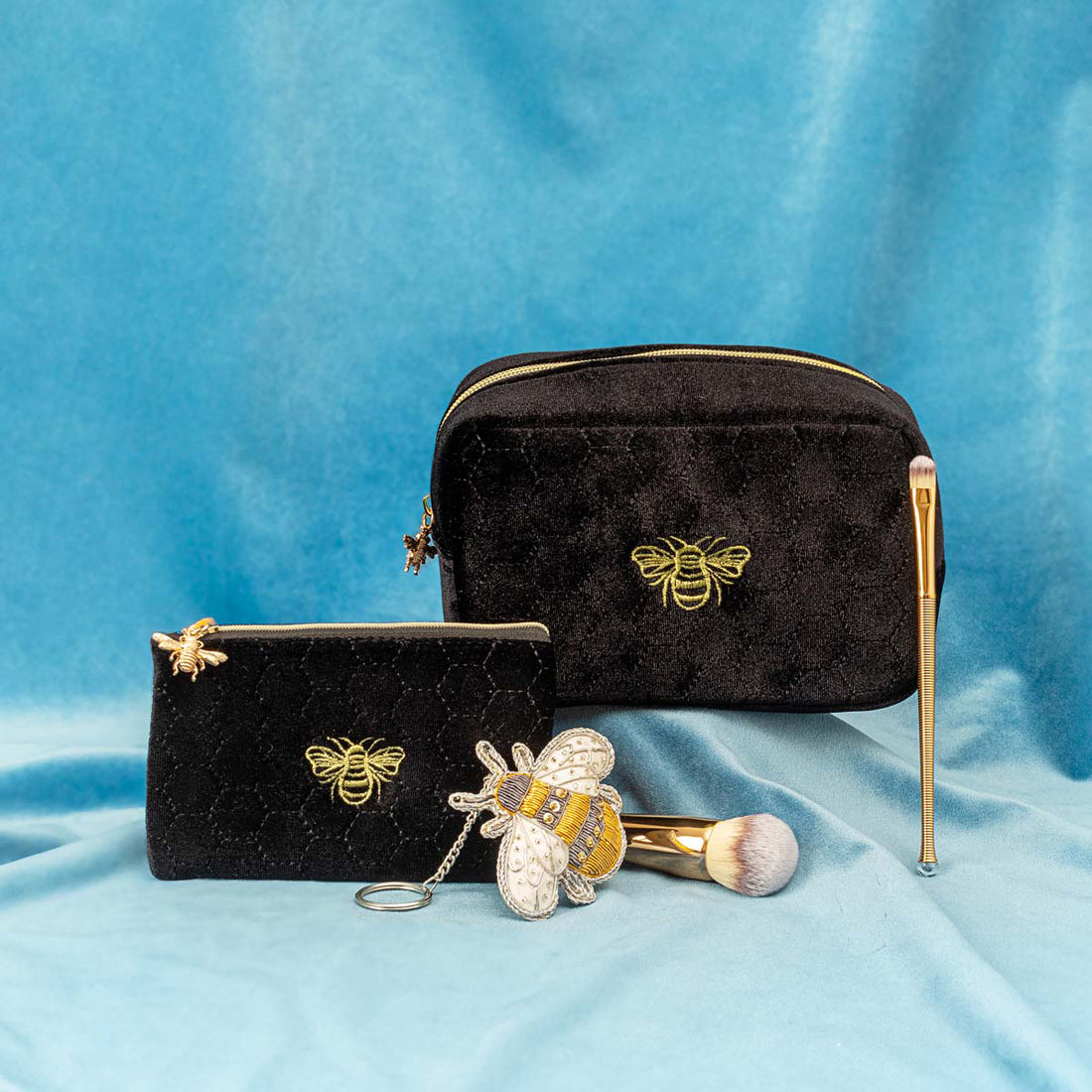 rjb-stone-bee-zari-keyring-rjbs-inv001