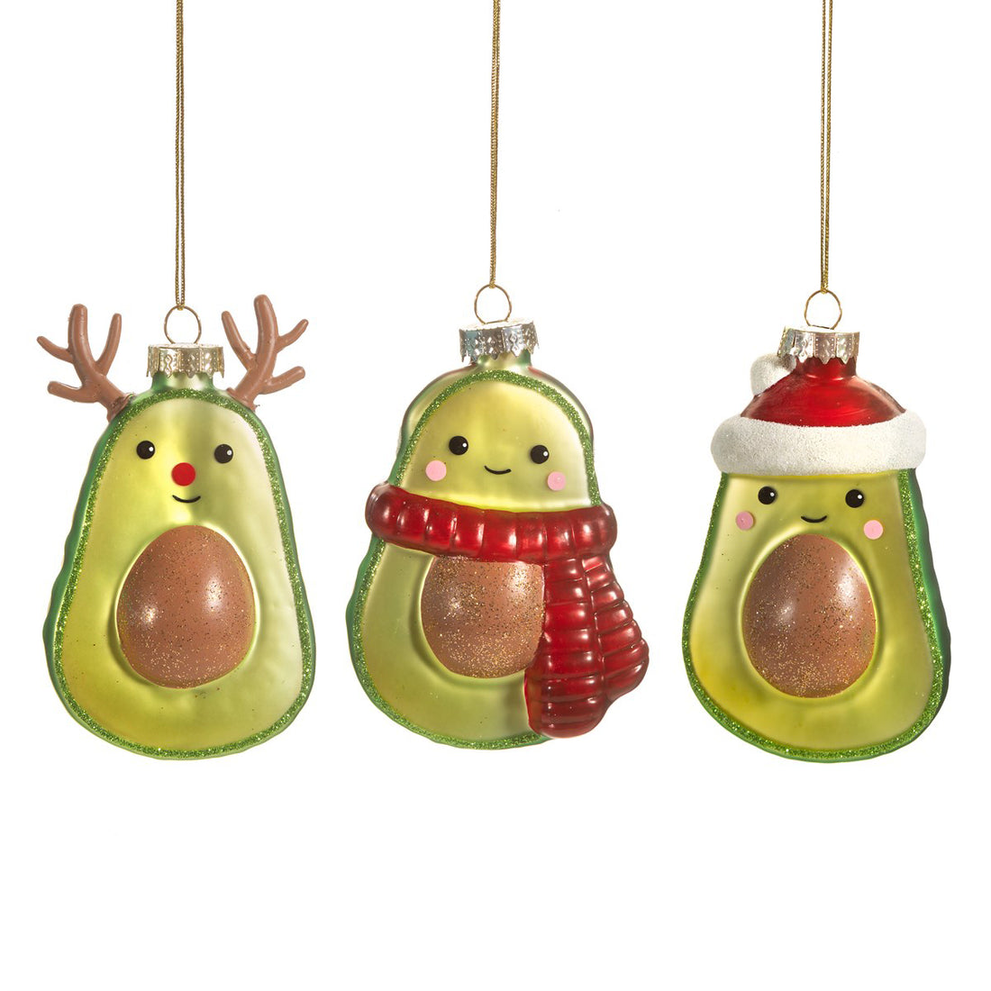 rjb-stone-festive-avocado-shaped-bauble-assorted-rjbs-verxm241