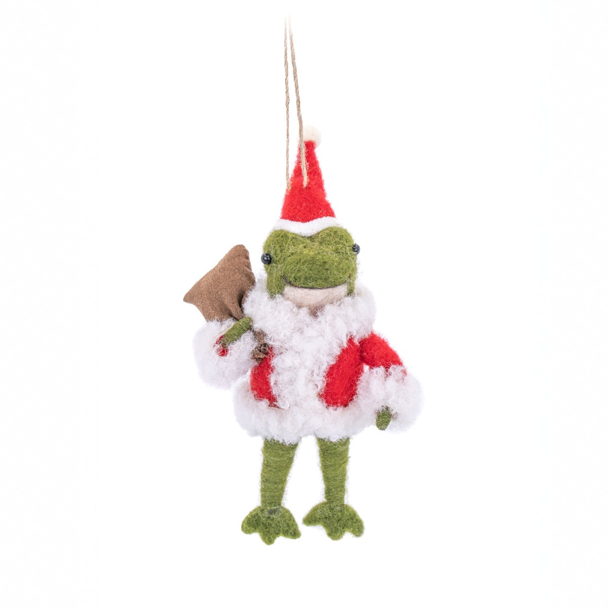 rjb-stone-santa-frog-felt-decoration-rjbs-feltxm168