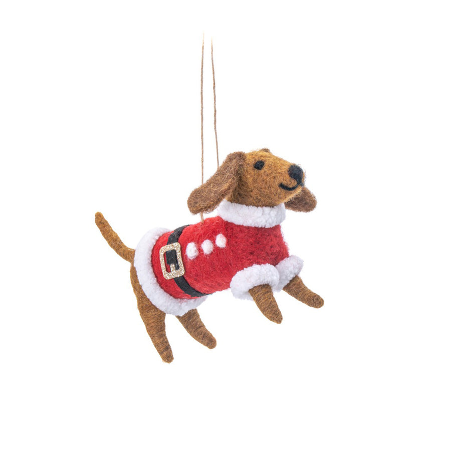 rjb-stone-santa-paws-sausage-dog-felt-decoration