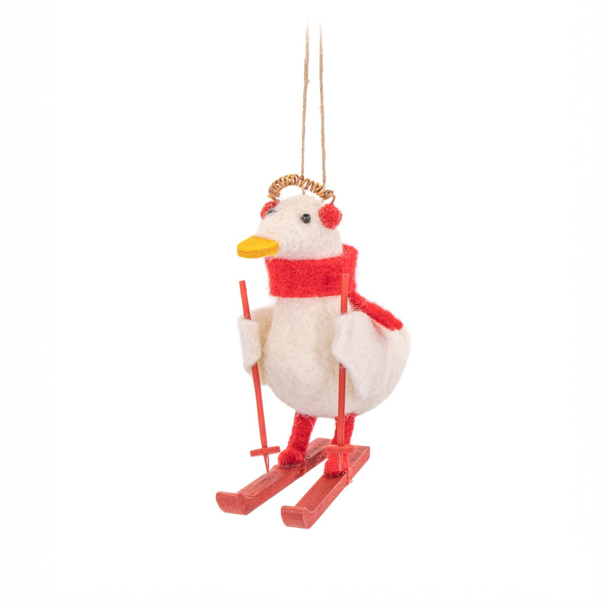 rjb-stone-skiing-goose-felt-decoration-rjbs-feltxm161