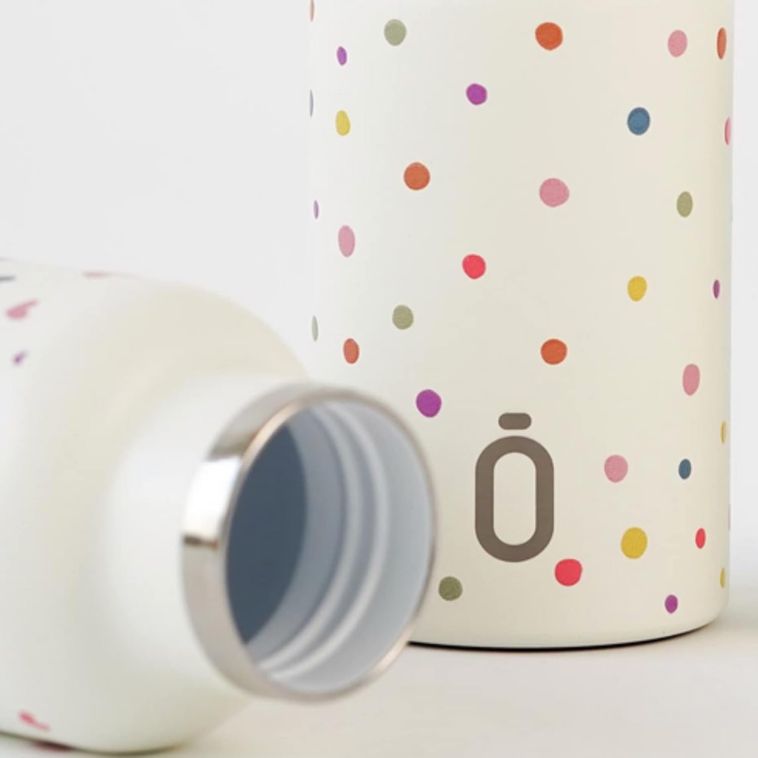 Runbott Thermal Bottle Sport+C.Sport 350 ml-7x7x18 Estrellas Cream (Publish After CS Case)