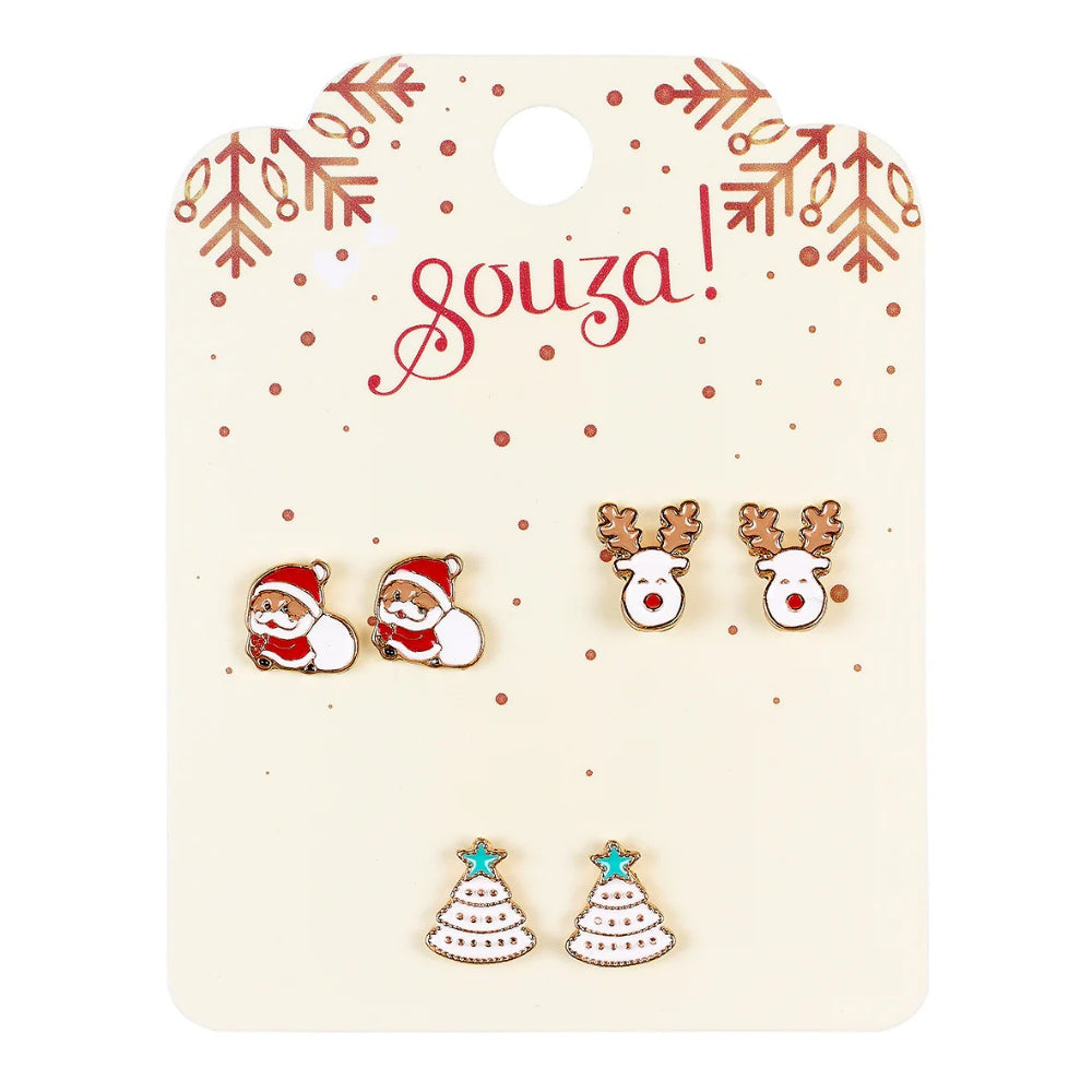 souza-ear-pins-christmas-3-pairs-card-1-card-souz-107570