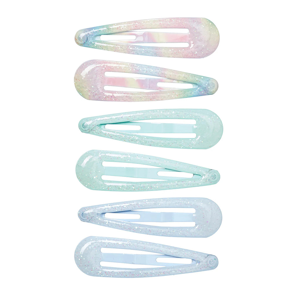 souza-hair-clips-nanda-green-6-pcs-card-1-card