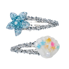 souza-hair-clips-sade-shell-silver-2-pcs-card-1-card