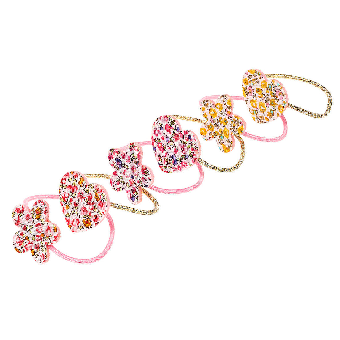 souza hair elastics jaelynn flowers (6 pcs/card, 1 souz-107012