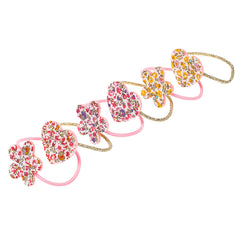 souza hair elastics jaelynn flowers (6 pcs/card, 1 souz-107012