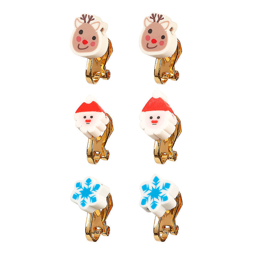 souza ear-clips-christmas-3-pairs-card-1-card-souz-107214