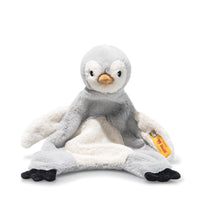 steiff-lio-penguin-comforter-light-grey-26cm-baby-nursery-stff-242823