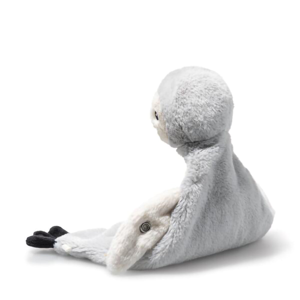 steiff-lio-penguin-comforter-light-grey-26cm-baby-nursery-stff-242823