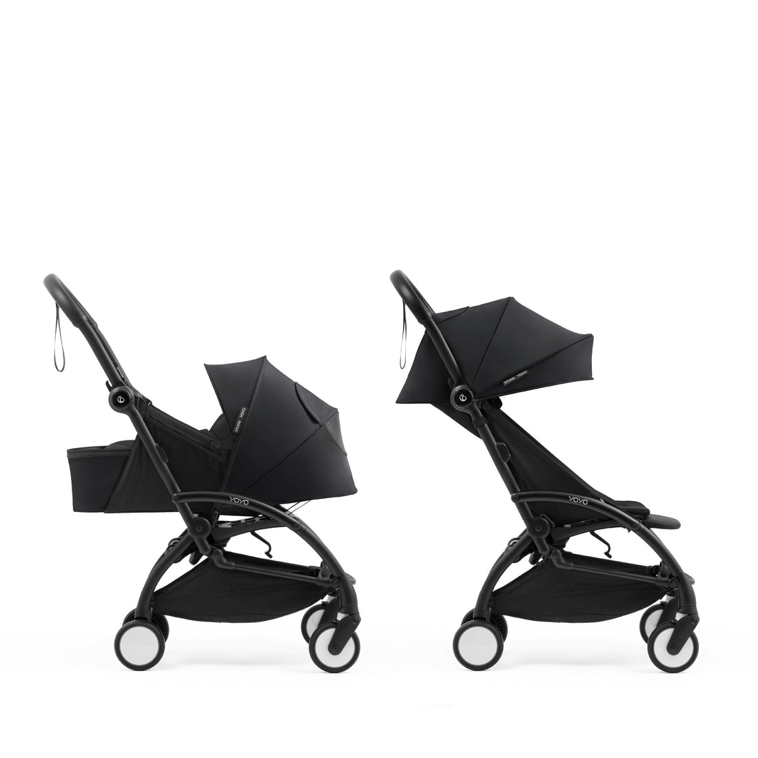 stokke-yoyo-baby-stroller-complete-set-black-frame-with-black-newborn-pack-seat-pack-YOYO-YO501NPSP01