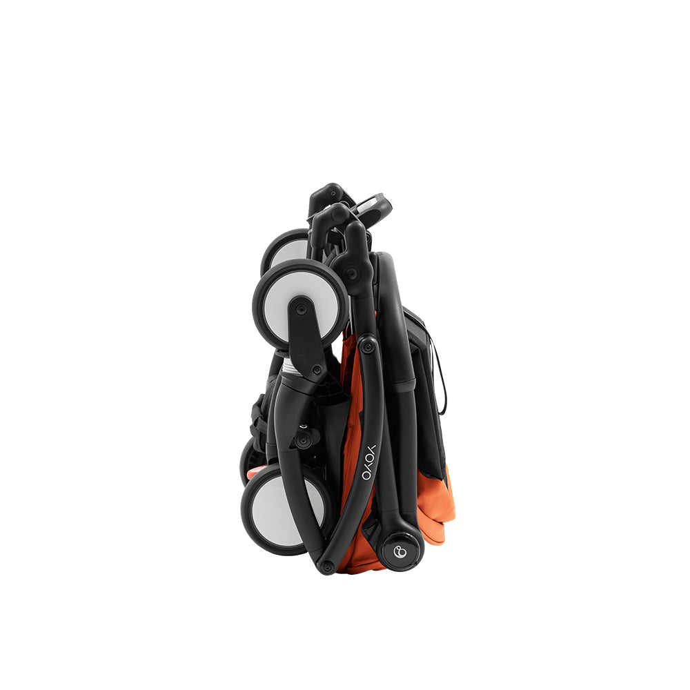stokke-yoyo-baby-stroller-complete-set-black-frame-with-peach-newborn-pack-seat-pack-baby-nursery-yoyo-yo501npsp04