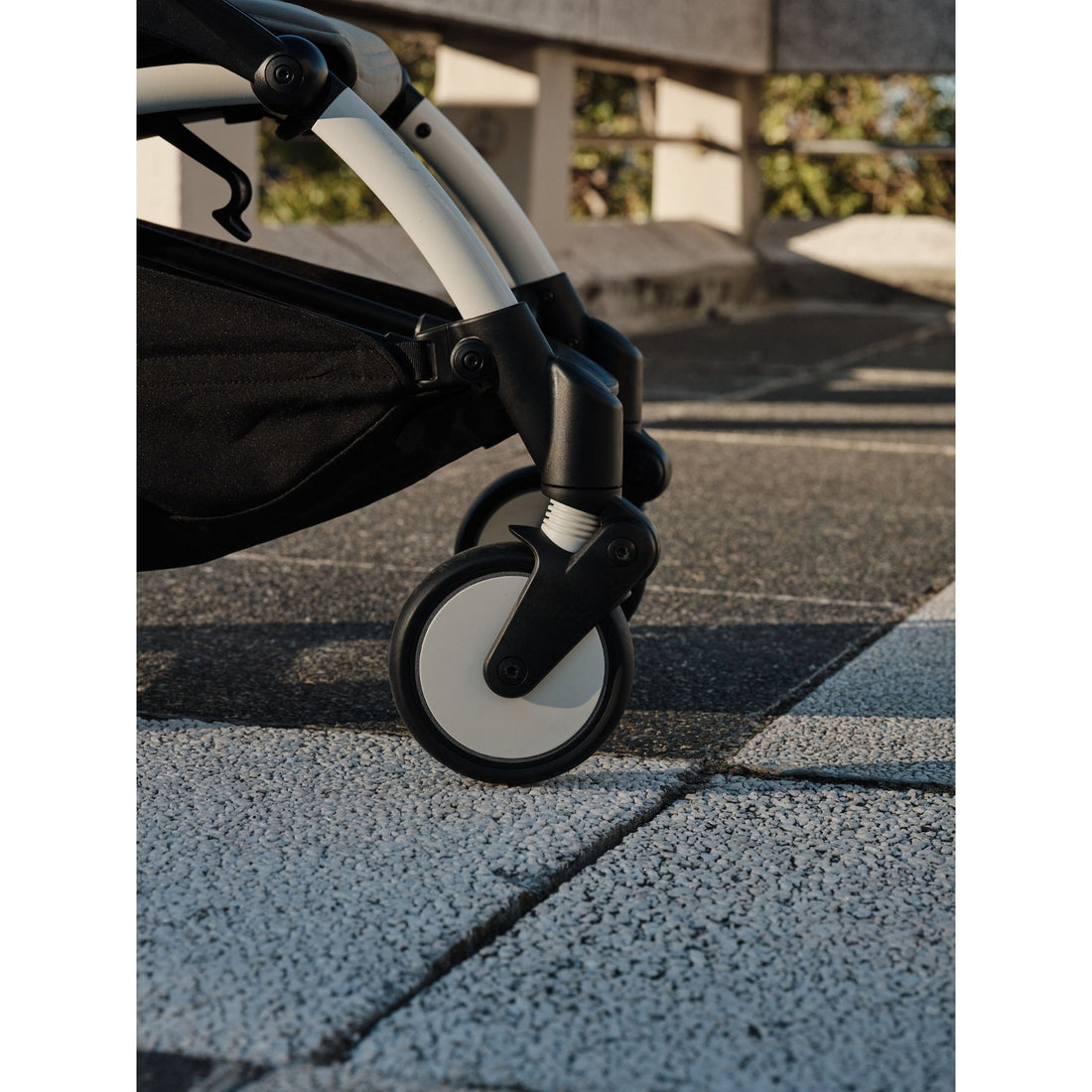 Stokke YOYO³ 6+ Baby Stroller Set - White Frame with Black 6+ Color Pack (Pre-Order; Est. Delivery in 4-6 Weeks)