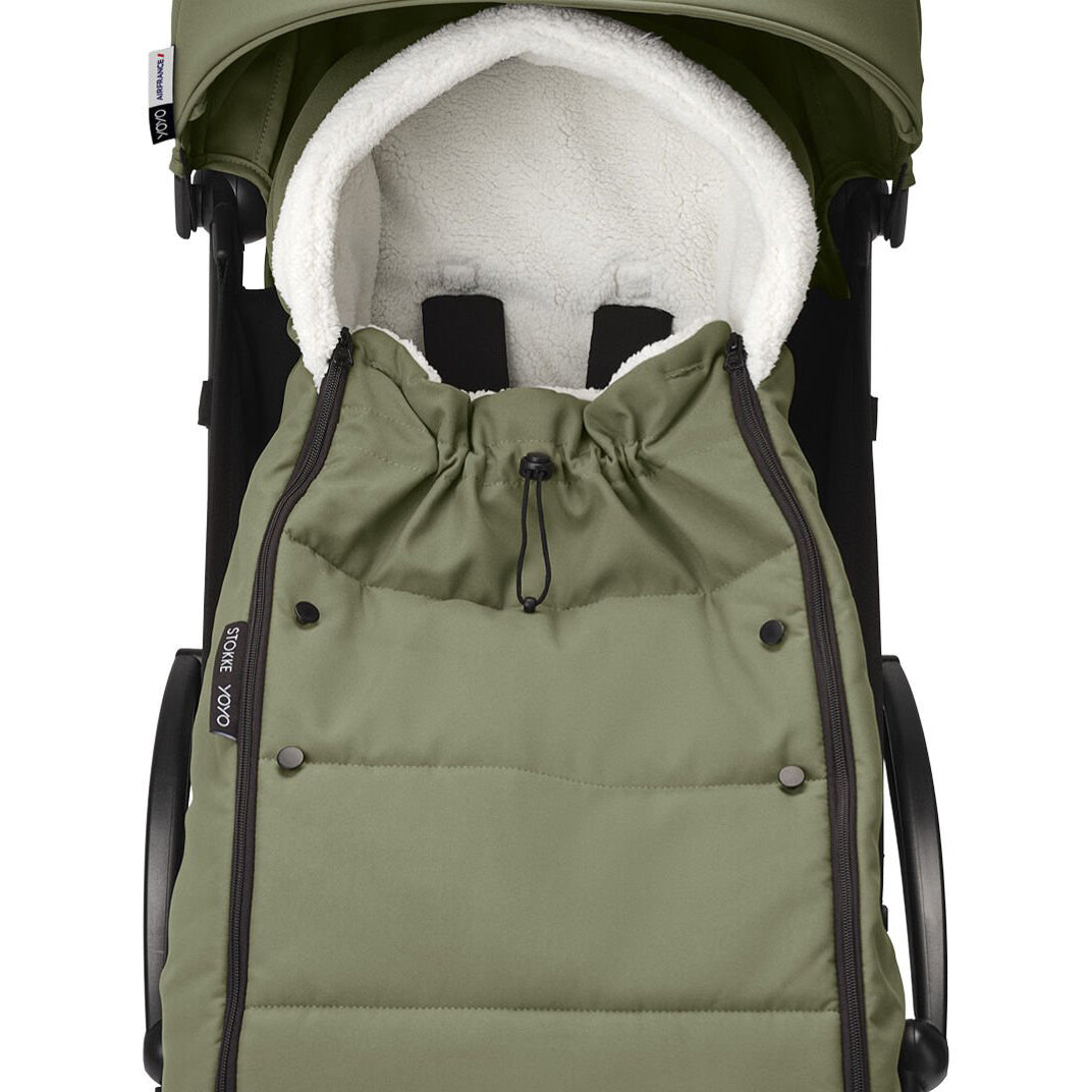 stokke-yoyo³-footmuff-olive-yoyo-646611