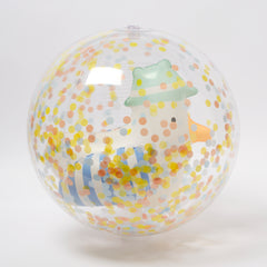 sunnylife-3d-inflatable-beach-ball-sid-the-seagull-blue-stripe-sunl-s51bbssb