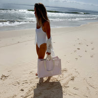 sunnylife-carryall-beach-bag-lazy-days-pink-stripe-sunl-s51carpk