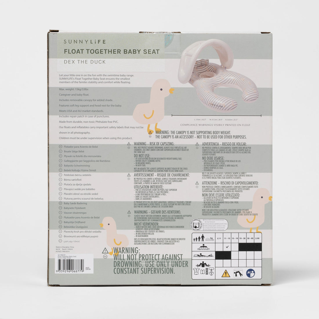 sunnylife-float-together-baby-seat-duck-sage-stripe-sunl-s51fbsgr